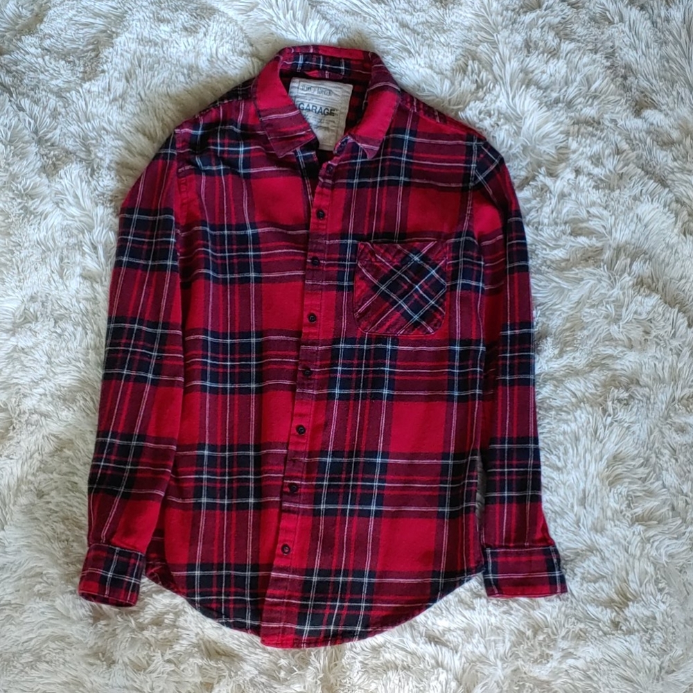 Classic Boyfriends Red Flannel